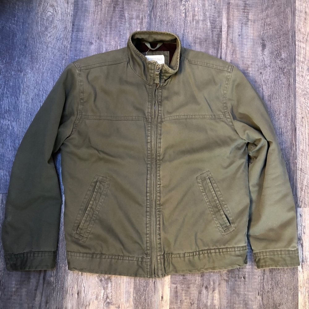 Aeropostale Canvas Military Style Jacket - Sz. L